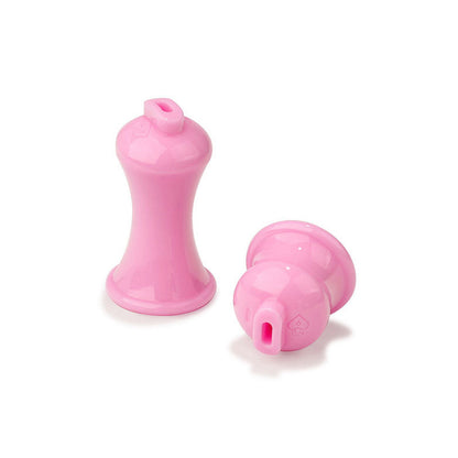 Zwei pinke Einsätze nebeneinander