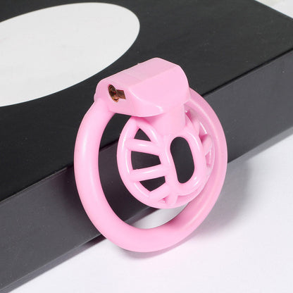 Pinker Micro-Käfig in Schrägansicht