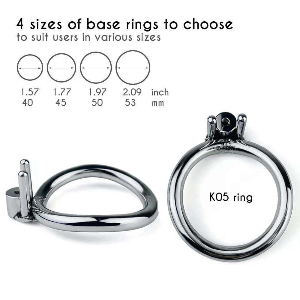 K05-Basisringgrößen 40, 45, 50 und 53 mm