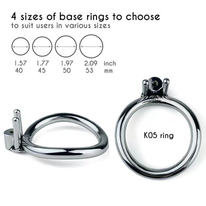 K05-Basisringgrößen 40, 45, 50 und 53 mm