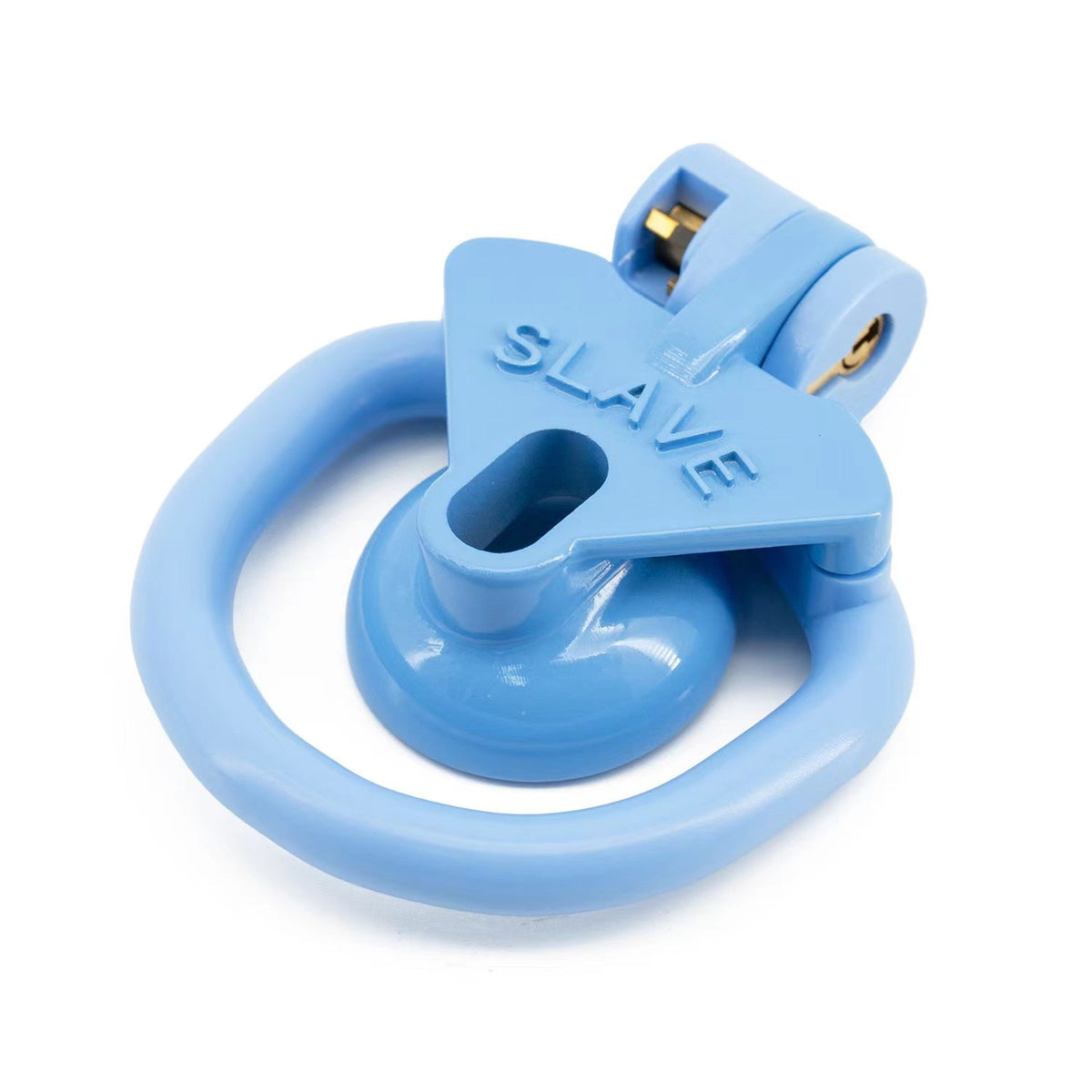 Blauer Negativkäfig