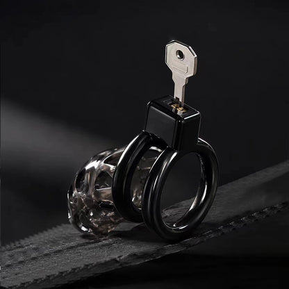 Schlossanschluss mit eingestecktem Schlüssel