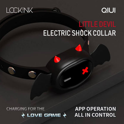 Little-Devil-Halsband mit englischem Produktbanner