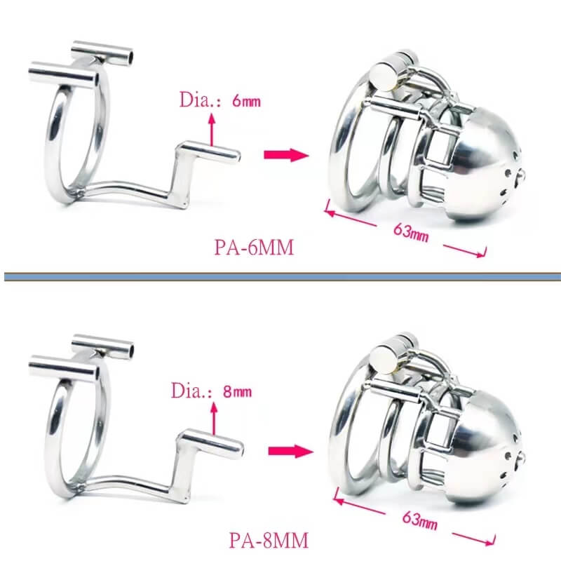 PA-Stärken 6 und 8 mm im Vergleich