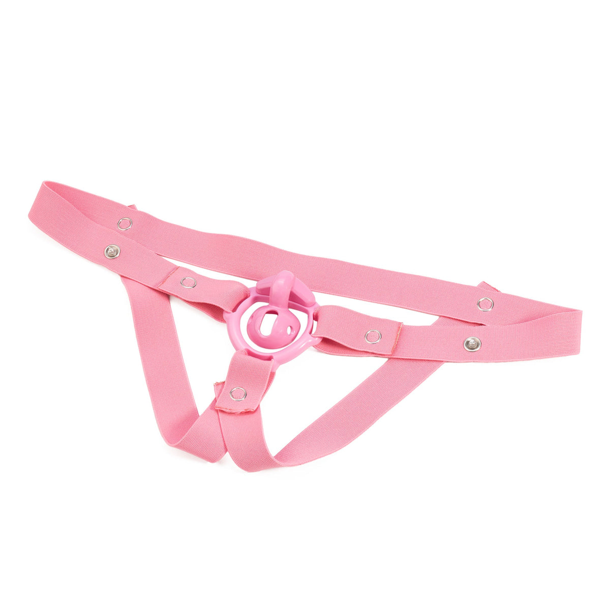 Pinkes Set mit Haltegurt