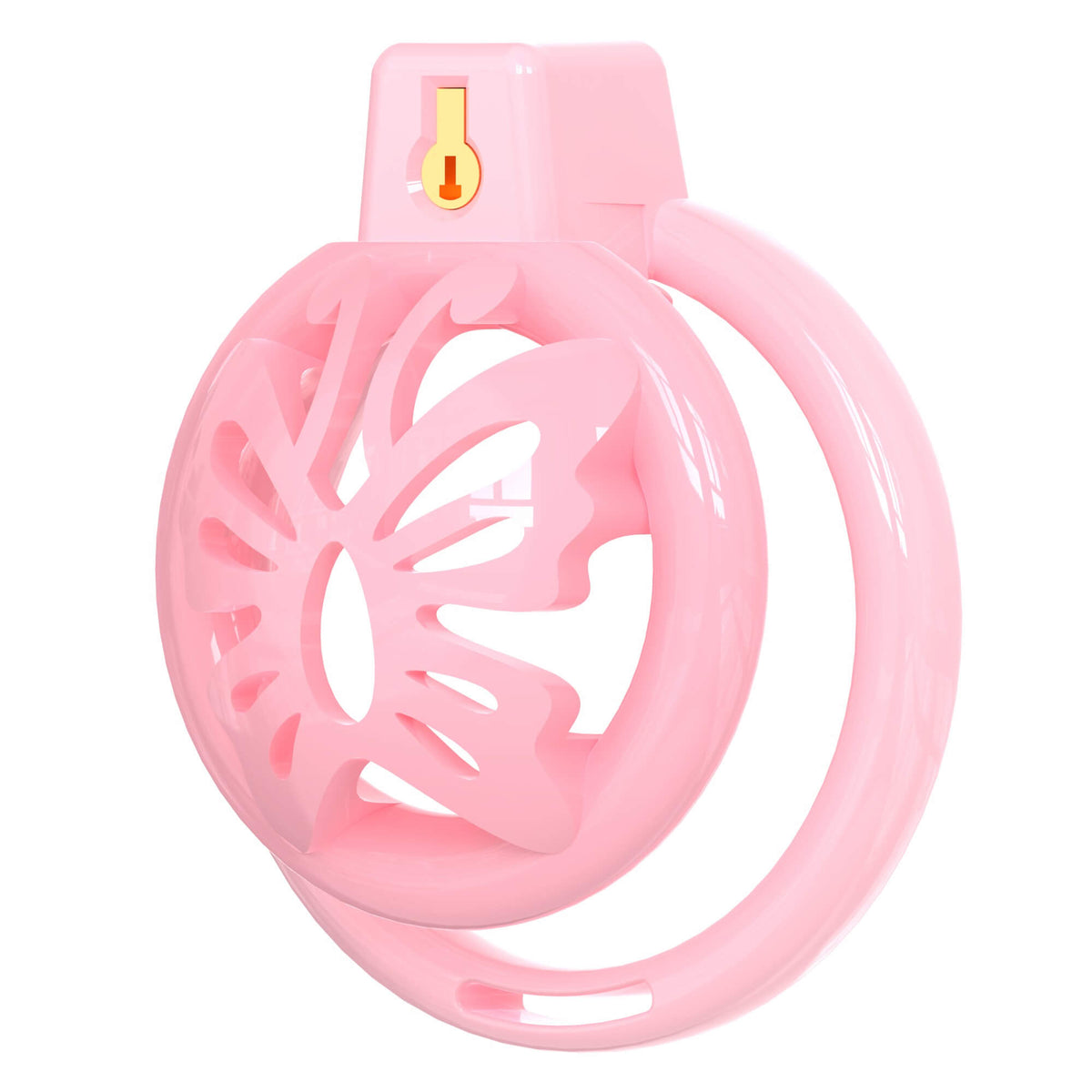 Pinke Front C mit länglichen Ausschnitten