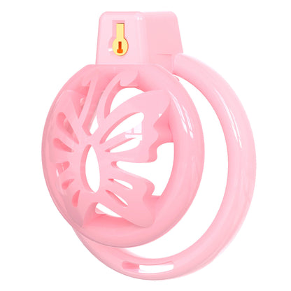 Pinke Front C mit länglichen Ausschnitten