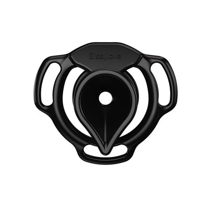 Schwarze Moon Drop frontal
