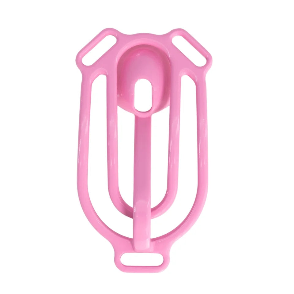 Pinker Clip von vorne