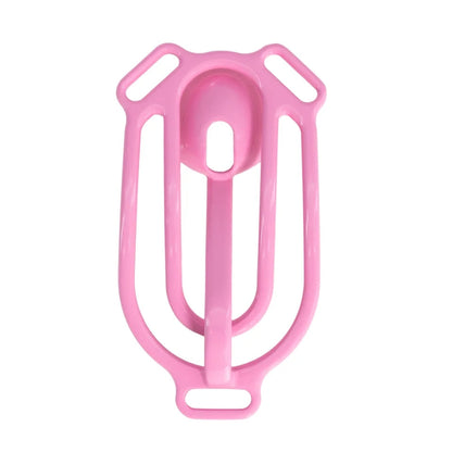 Pinker Clip von vorne