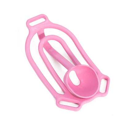 Pinker Clip mit Frontschale