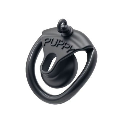 Schwarzer Puppy-Käfig