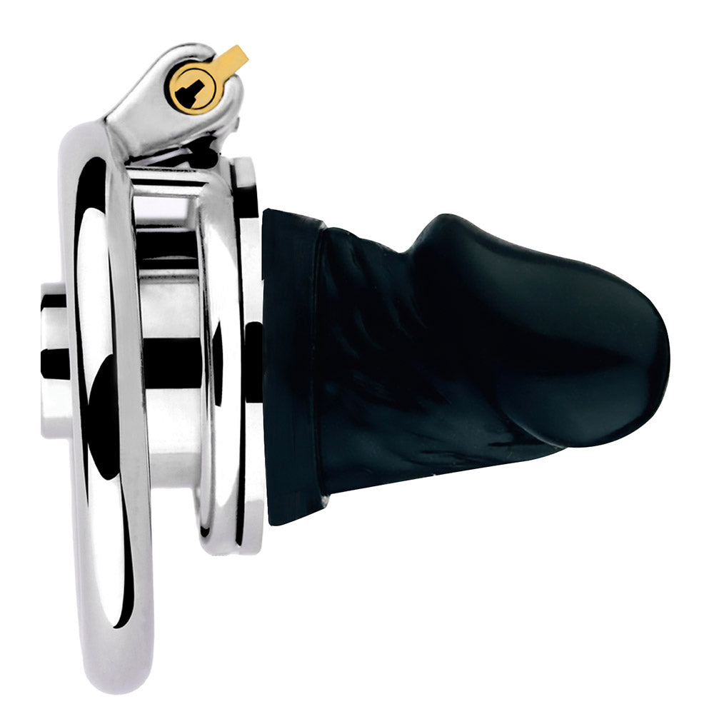 Käfig mit Dildo S in Schwarz