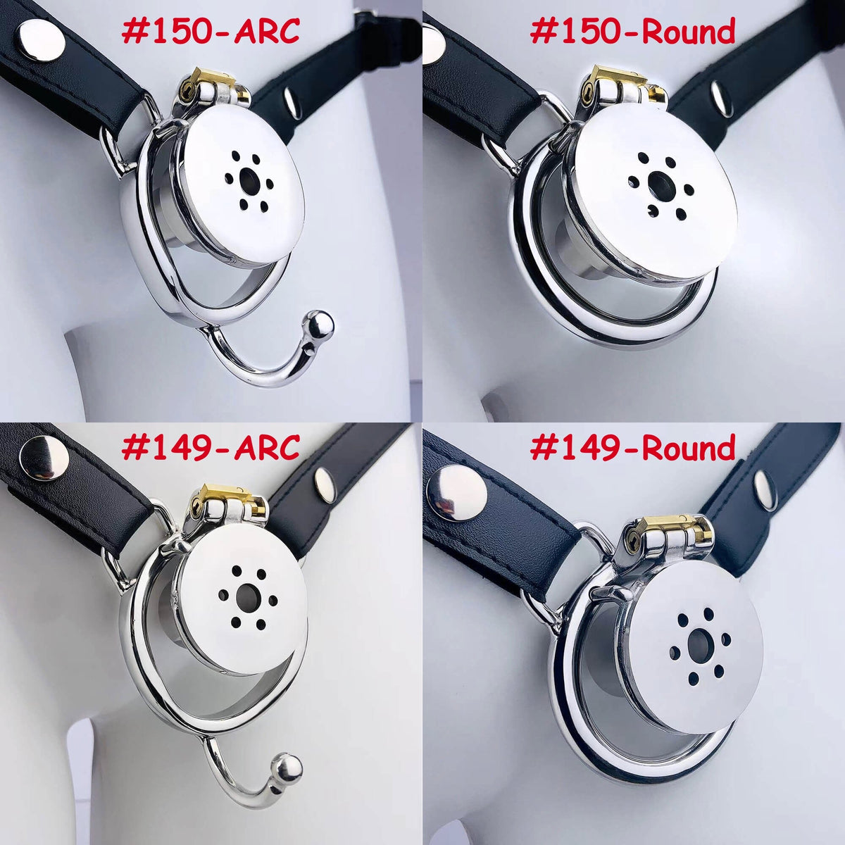 Vergleich der Modelle 149 und 150 mit beiden Ringformen