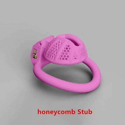 Honeycomb Stub in Pink