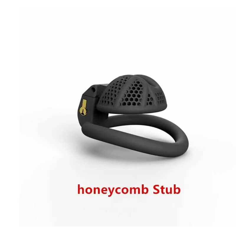 Honeycomb Stub in Schwarz