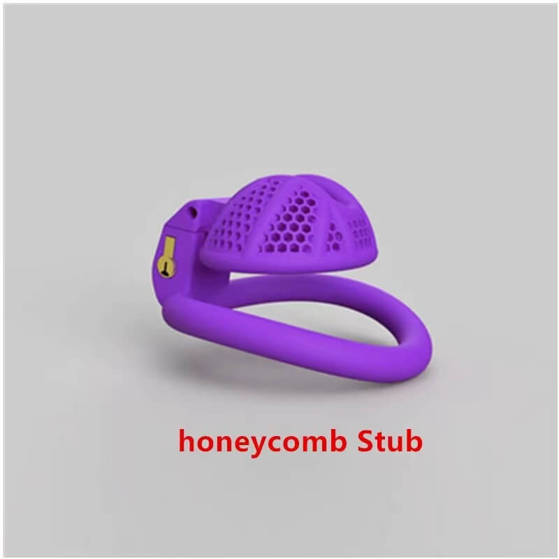 Honeycomb Stub in Violett