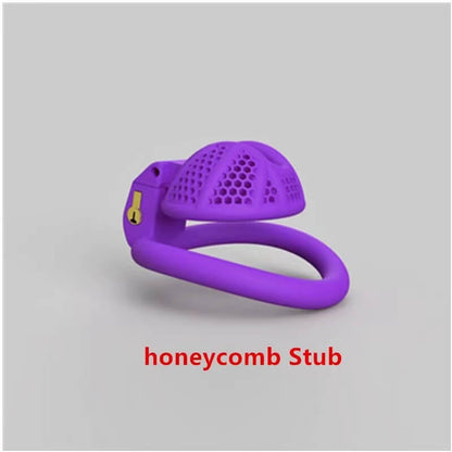 Honeycomb Stub in Violett
