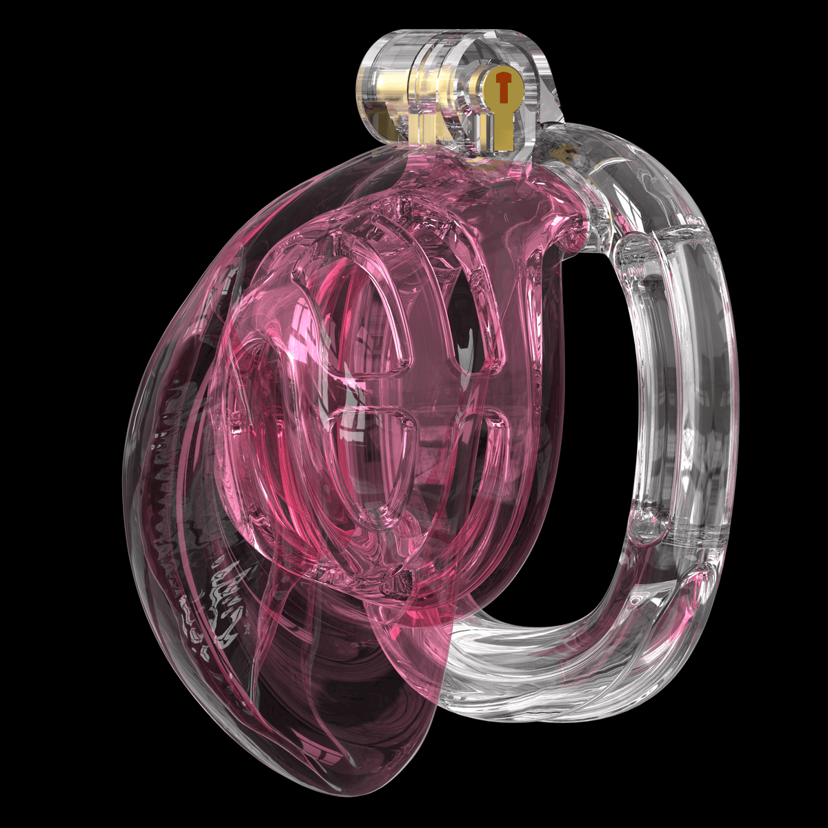 Transparente pinke Ice-Ausführung