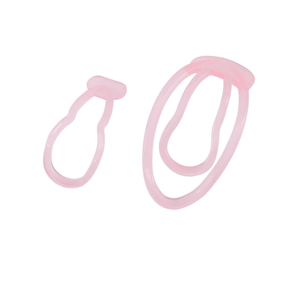 Pinke FUFU-Clips Lite und Original nebeneinander