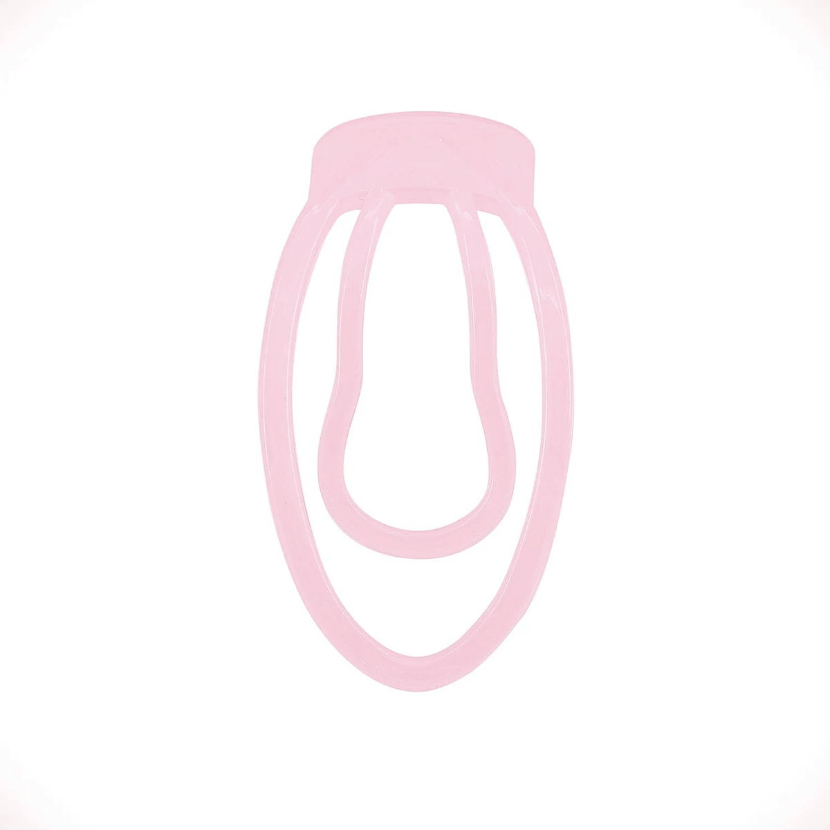 Pinker Original-Clip mit äußerem Rahmen