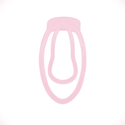 Pinker Original-Clip mit äußerem Rahmen