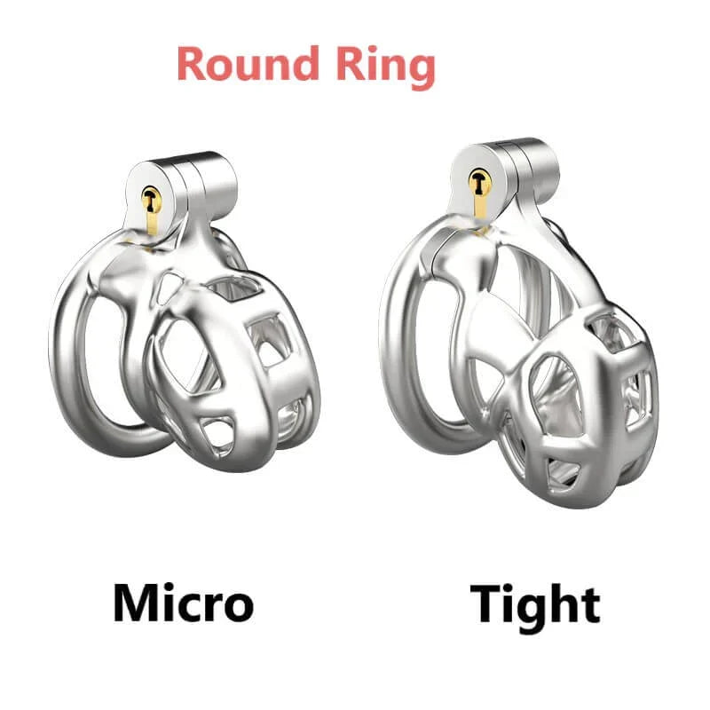 Micro und Tight mit rundem Ring nebeneinander