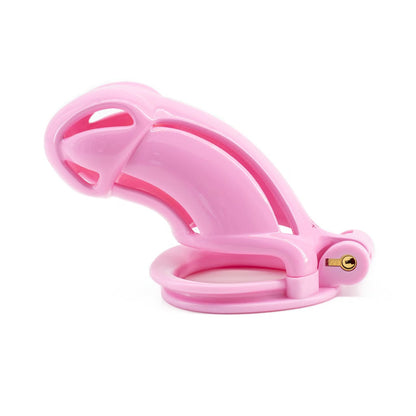 Pinker R-Käfig aufliegend