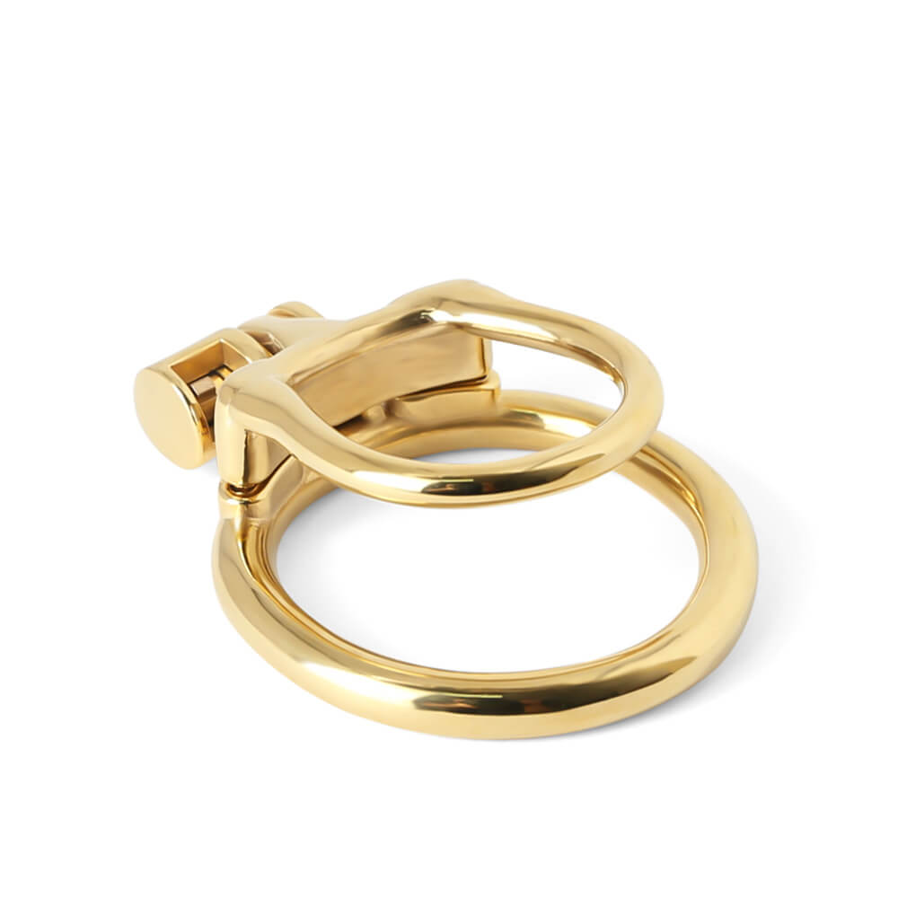 Seitliche Ansicht des flachen Ringaufsatzes