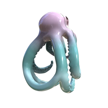 Rückseite des hellen Oktopus