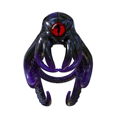 Oktopus mit Violettverlauf