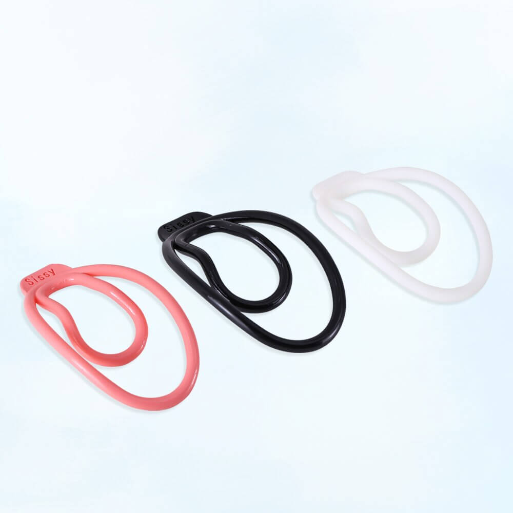 FuFu Panty Clips in Pink, Schwarz und Weiß