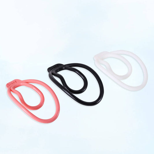 FuFu Panty Clips in Pink, Schwarz und Weiß