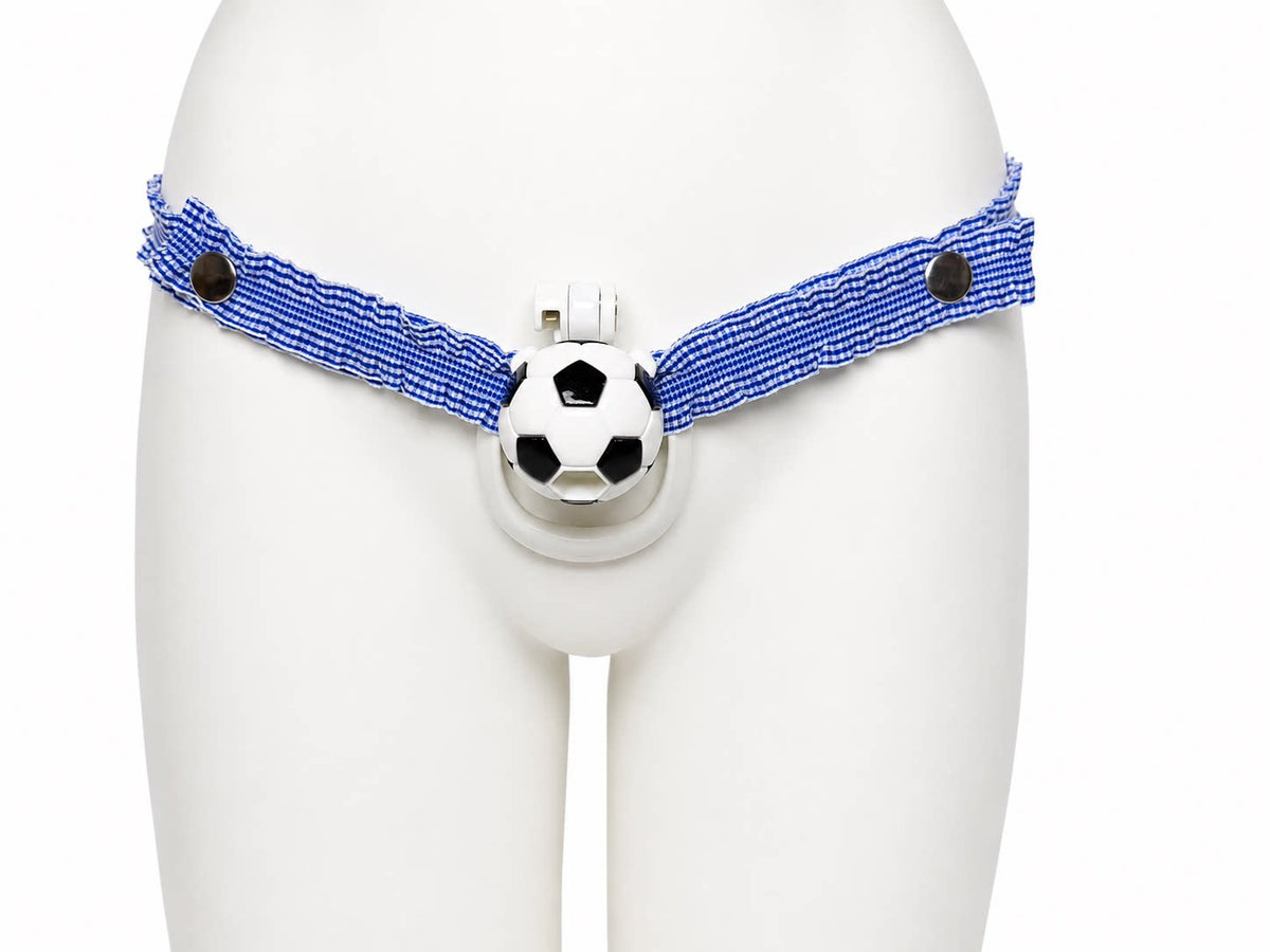 Blauer Hahnentrittgurt