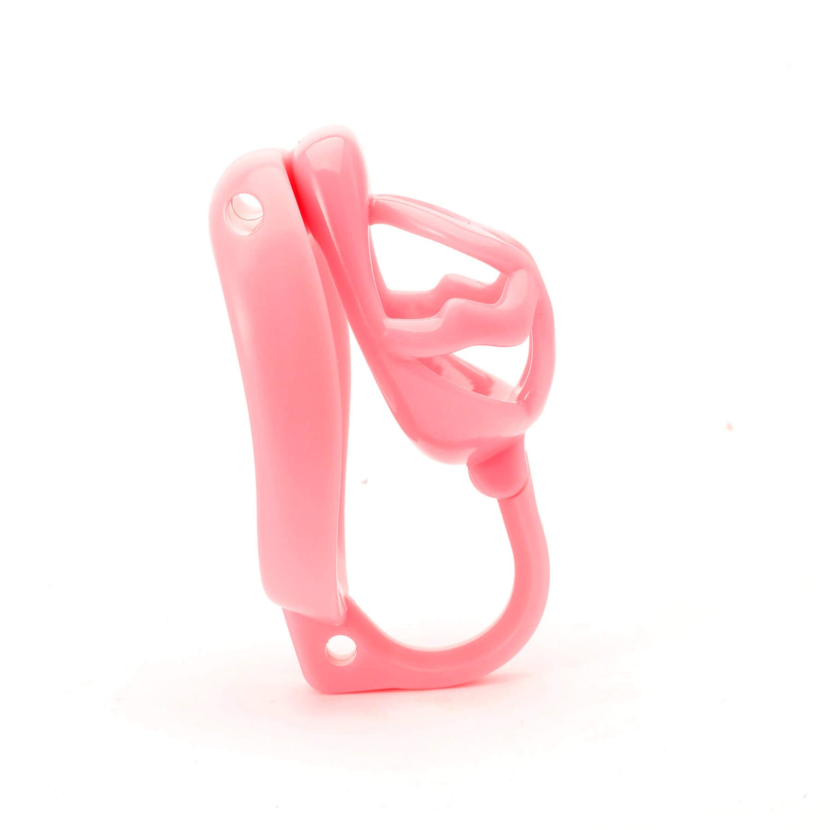 Pinker Stub im Seitenprofil