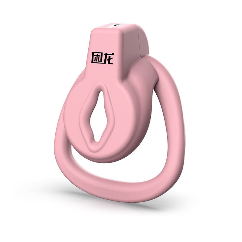 Pinker JEUSN-Flachkäfig mit glatter Front
