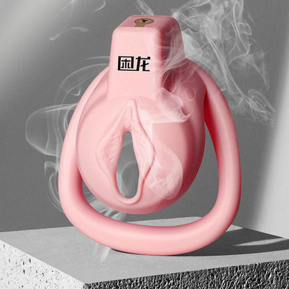 Pinker Flachkäfig in einer Produktdarstellung