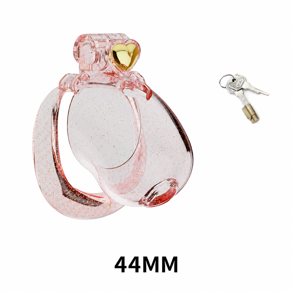 Transparentes Set mit 44-mm-Ring