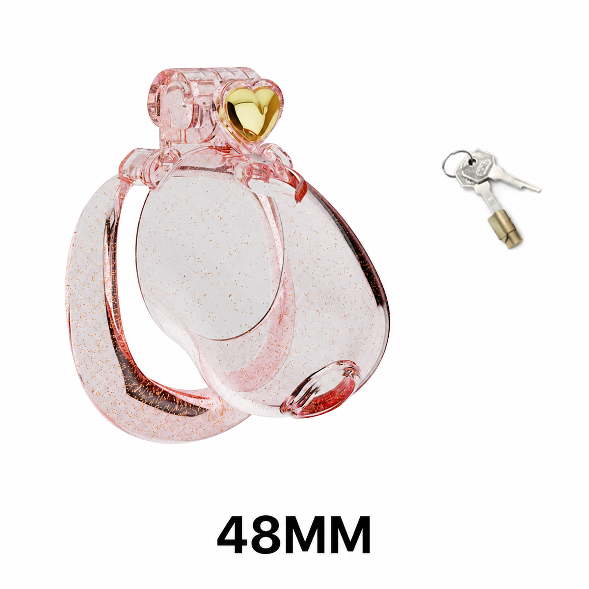 Transparentes Set mit 48-mm-Ring