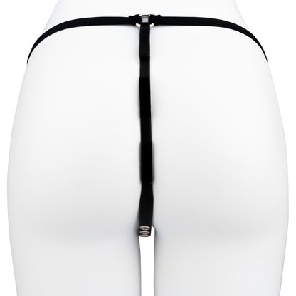 Haltegurt von hinten am Modell