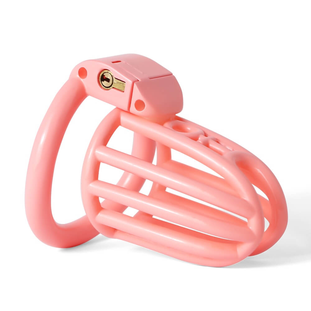 Pinker Slave Prison mit gebogenem Basisring