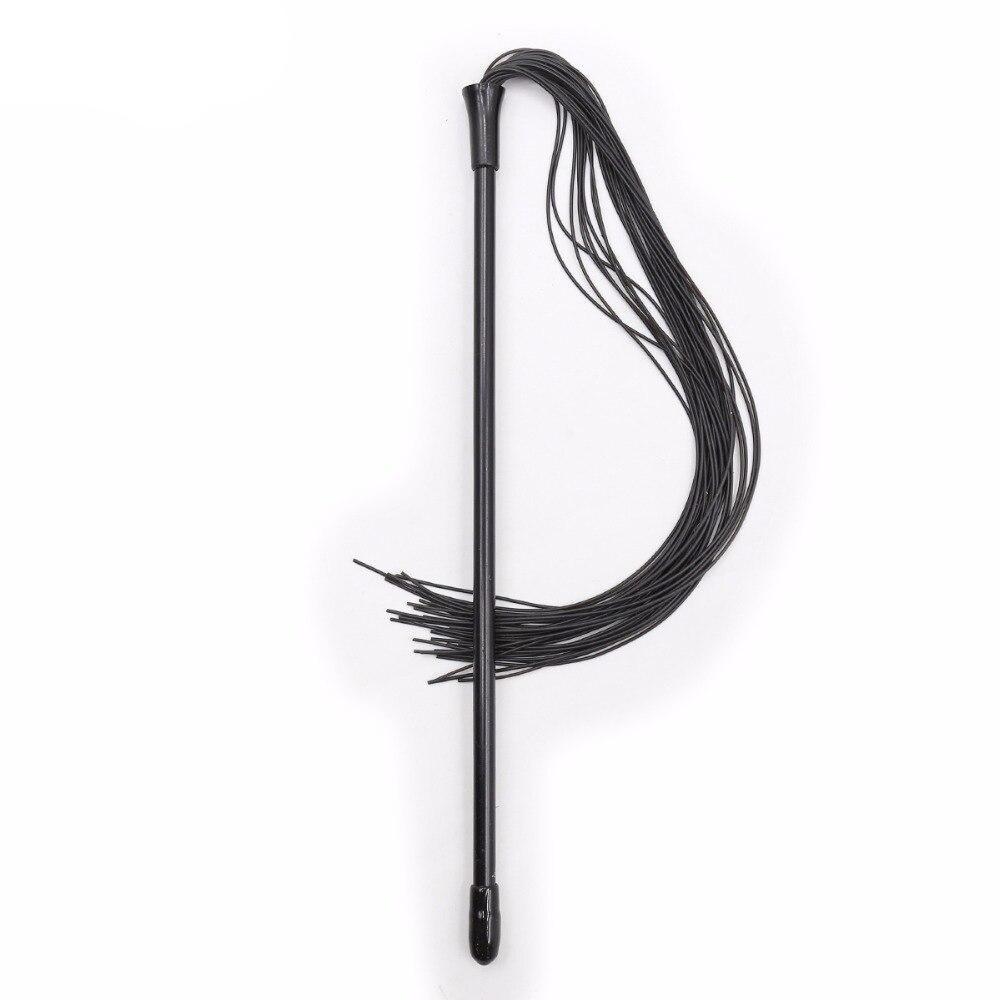 Flogger mit gebogenen Silikonsträngen