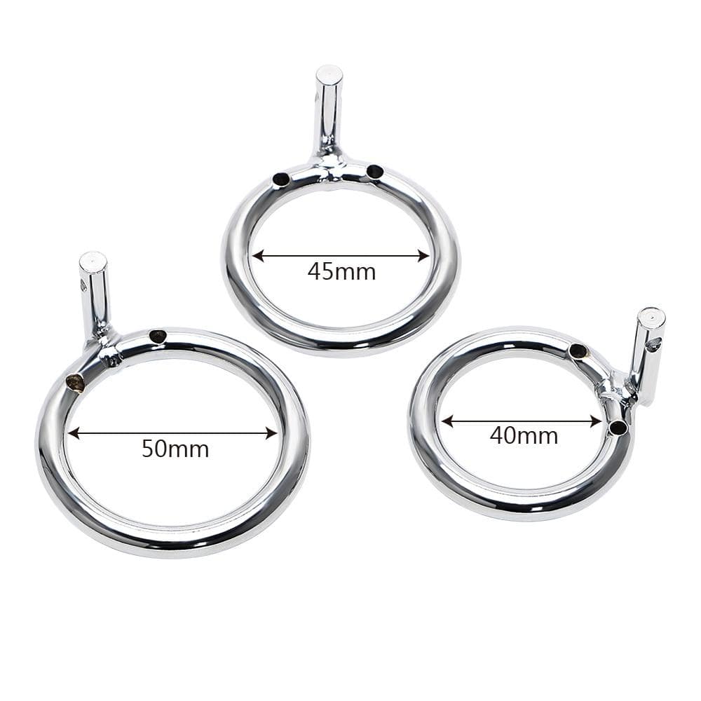 Durchmesser 40, 45 und 50 mm im Vergleich