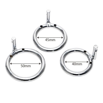 Durchmesser 40, 45 und 50 mm im Vergleich