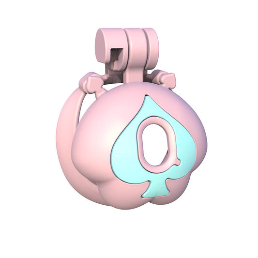 Pinker Q-Peach-Käfig schräg