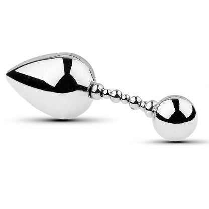 Liegender Edelstahl-Plug