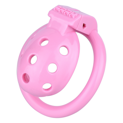 Pinke Kappe in Schrägansicht