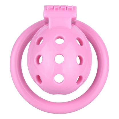 Pinke Kappe von vorne