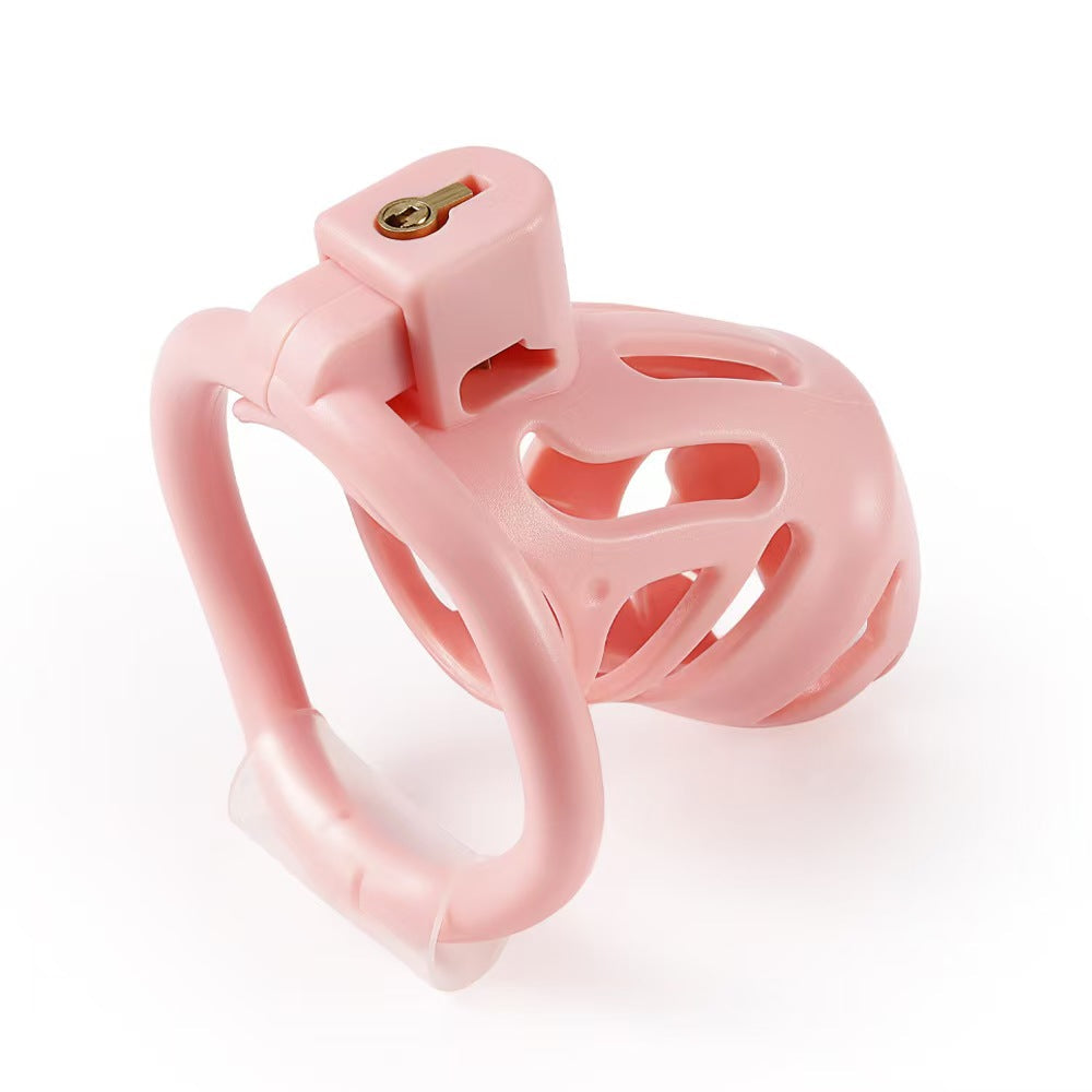 Pinker Ergo-Käfig von hinten