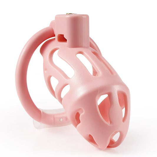 Pinker Ergo-Käfig in Schrägansicht
